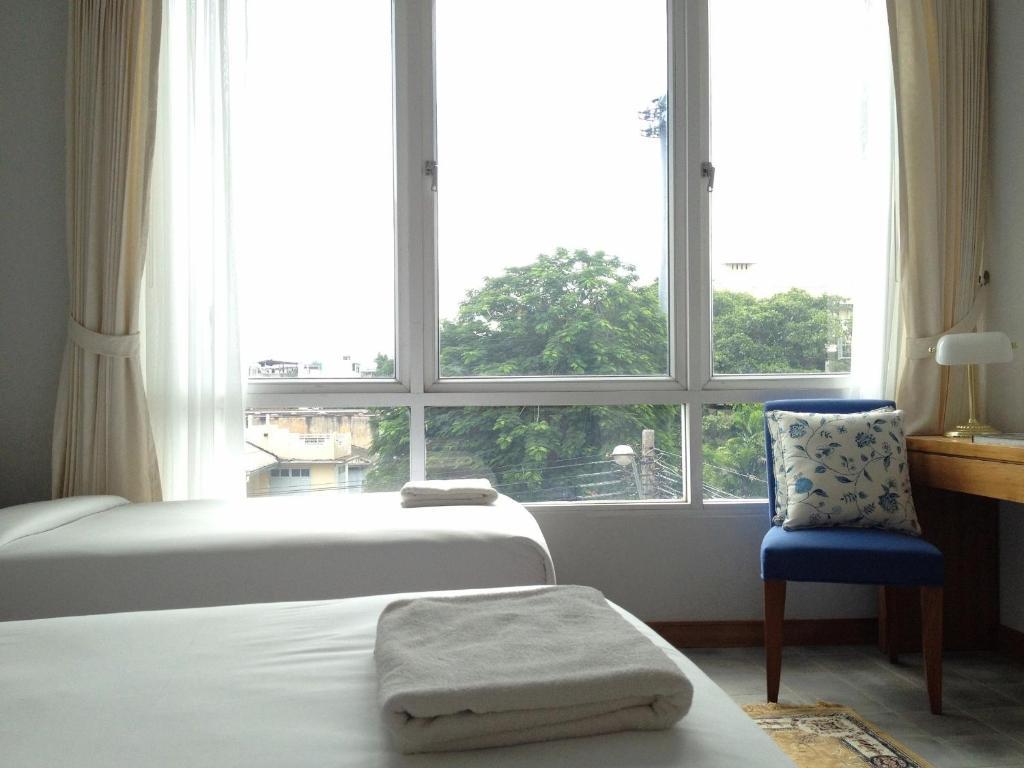 Baan Dinso Hostel@Ratchadamnoen Bangkok Szoba fotó