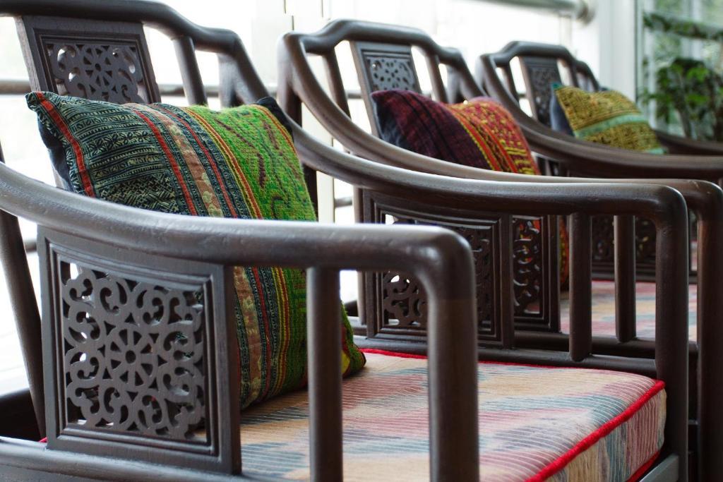 Baan Dinso Hostel@Ratchadamnoen Bangkok Kültér fotó